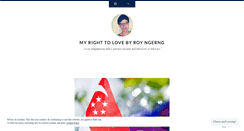 Desktop Screenshot of myrighttolove.com